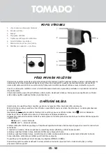 Preview for 50 page of tomado TMF1501B Instruction Manual