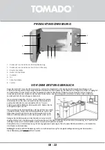 Preview for 22 page of tomado TMS2001S Instructions Manual