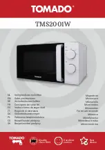 Предварительный просмотр 1 страницы tomado TMS2001W Safety Instruction