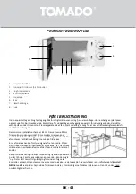 Предварительный просмотр 48 страницы tomado TMS2001W Safety Instruction