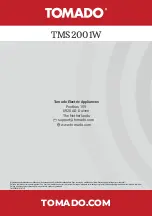 Предварительный просмотр 72 страницы tomado TMS2001W Safety Instruction