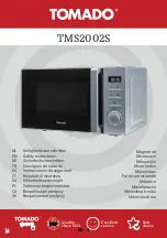 Предварительный просмотр 1 страницы tomado TMS2002S Safety Instruction