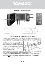 Предварительный просмотр 38 страницы tomado TMS2002S Safety Instruction