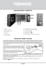 Предварительный просмотр 57 страницы tomado TMS2002S Safety Instruction