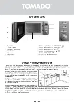 Предварительный просмотр 76 страницы tomado TMS2002S Safety Instruction