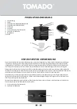 Предварительный просмотр 19 страницы tomado TRC1001B Instruction Manual