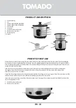 Предварительный просмотр 13 страницы tomado TRC1001S Instruction Manual