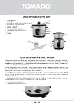 Предварительный просмотр 25 страницы tomado TRC1001S Instruction Manual