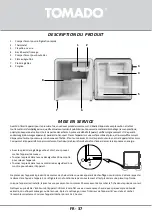 Preview for 37 page of tomado TRM4701B Instruction Manual