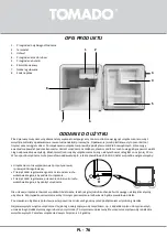 Preview for 76 page of tomado TRM4701B Instruction Manual