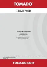 Preview for 104 page of tomado TRM4701B Instruction Manual