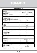 Preview for 36 page of tomado TSS8301B Instruction Manual