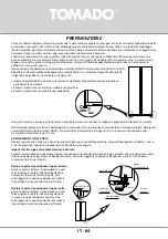 Preview for 64 page of tomado TSS8301B Instruction Manual