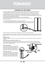 Preview for 108 page of tomado TSS8301B Instruction Manual