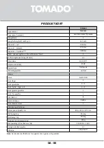 Preview for 80 page of tomado TSS8301S Instruction Manual