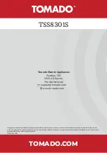 Preview for 116 page of tomado TSS8301S Instruction Manual