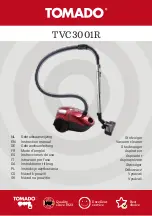 Предварительный просмотр 1 страницы tomado TVC3001R Instruction Manual