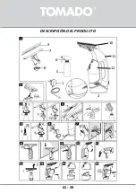 Предварительный просмотр 39 страницы tomado TWC3701W Instruction Manual