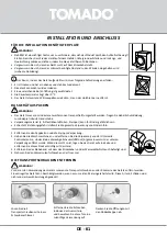 Предварительный просмотр 61 страницы tomado TWM8001W Instruction Manual