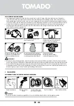 Предварительный просмотр 64 страницы tomado TWM8001W Instruction Manual