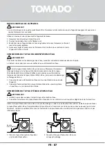 Предварительный просмотр 87 страницы tomado TWM8001W Instruction Manual