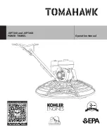 Tomahawk JXPT36K Operation Manual preview