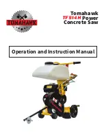 Tomahawk TFS14H Operation And Instruction Manual preview