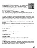 Preview for 11 page of Tomahawk TFS14H Operation And Instruction Manual