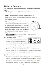 Preview for 8 page of Tomahawk TG2000i Operation Manual