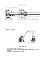 Предварительный просмотр 8 страницы Tomahawk TSCAR-8H Operation And Instruction Manual