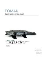 Tomar Spider Microbar Instruction Manual preview