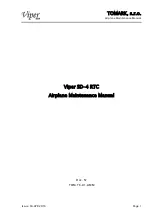 Preview for 1 page of TOMARK Viper SD-4 RTC Maintenance Manual