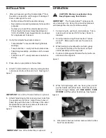 Предварительный просмотр 2 страницы Tomato Saber 943 Series Operating Instructions