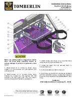 Preview for 2 page of Tomberlin 90021-17 Installation Instructions