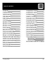 Preview for 3 page of Tomcat CRZ Operating Instructions Manual