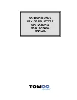 Tomco DE89RB- 1000 Operation & Maintenance Manual preview