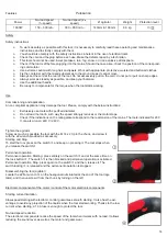 Preview for 14 page of Tomecanic Hispania Cons Tools CT-MIXER Instruction Manual