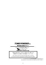 Preview for 8 page of Tomei 194017 Installation Manual