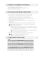 Preview for 34 page of Tomei ARMS MX7960 G4KF Installation Manual