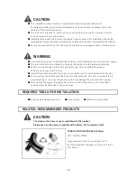 Preview for 20 page of Tomei ARMS MX8280 4B11 Installation Manual