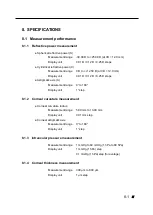 Preview for 59 page of Tomey MR-6000 Instruction Manual