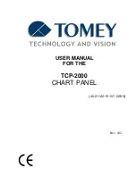 Tomey TCP-2000 User Manual предпросмотр