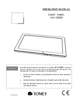 Предварительный просмотр 1 страницы Tomey TCP-2000P Operation Manual