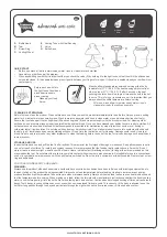 Preview for 1 page of Tommee Tippee advanced anti-colic Quick Start Manual