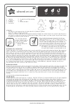 Preview for 2 page of Tommee Tippee advanced anti-colic Quick Start Manual