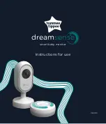 Tommee Tippee dreamsense 0423113 Instructions For Use Manual preview