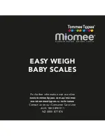 Preview for 1 page of Tommee Tippee Miomee Manual