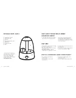 Preview for 3 page of Tommee Tippee Nursery humidifier Manual