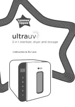 Tommee Tippee ultrauv Instructions For Use Manual preview