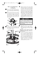 Preview for 6 page of Tommy Bahama PARADISE KEY Owner'S Manual